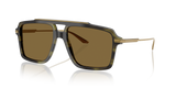 Striped Olive / Brown (3447S7)