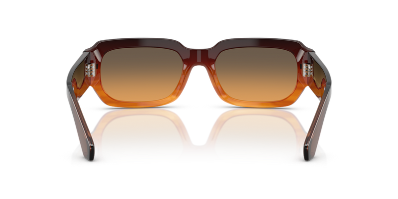 Dolce & Gabbana DG4485 in Gradient Striped Brown / Orange Gradient Light Green (348618) - Alternate View
