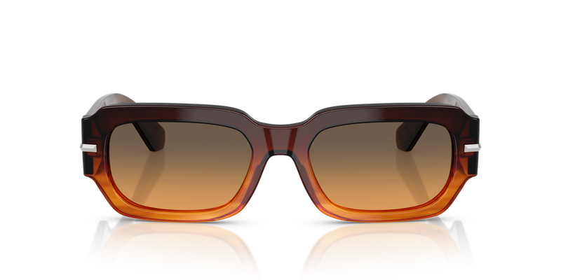 Dolce & Gabbana DG4485 in Gradient Striped Brown / Orange Gradient Light Green (348618) - Alternate View