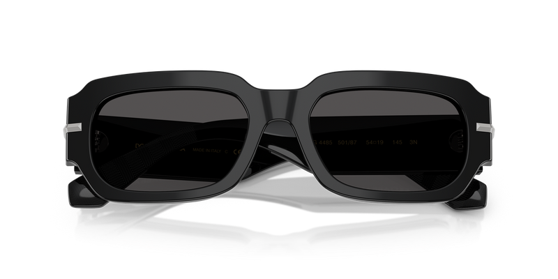 Dolce & Gabbana DG4485 in Black / Dark Grey (501/87) - Alternate View