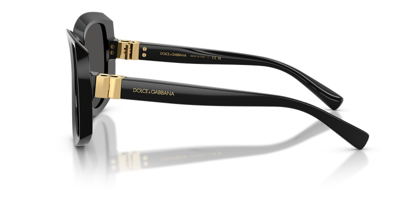 Dolce & Gabbana DG4495 in Black / Dark Grey (501/87) - Alternate View