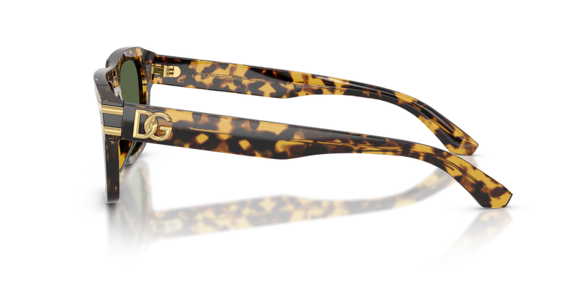 Dolce & Gabbana DG4496 in Yellow Havana / Dark Green (333071) - Alternate View