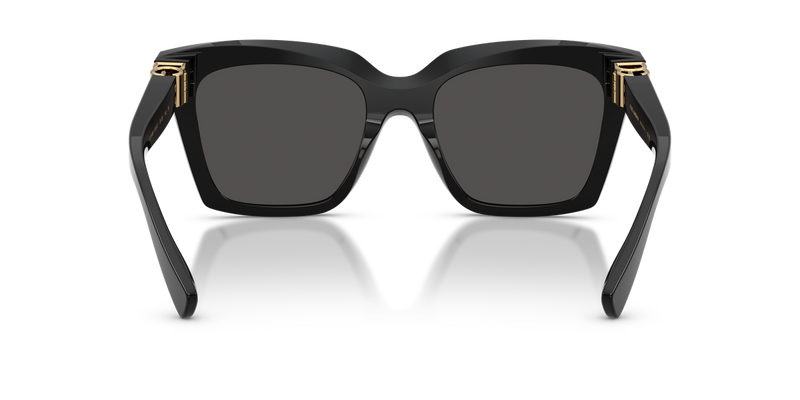 Dolce & Gabbana DG4498 in Black / Dark Grey (501/87) - Temple Detail