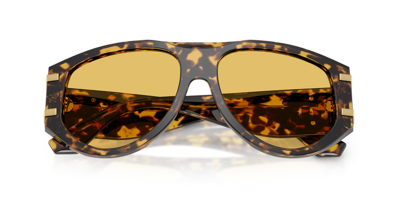 Dolce & Gabbana DG4499 in Yellow Havana / Yellow (333085) - Side View