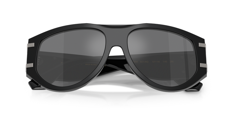 Dolce & Gabbana DG4499 in Black / Grey Mirror Black (501/6G) - Alternate View