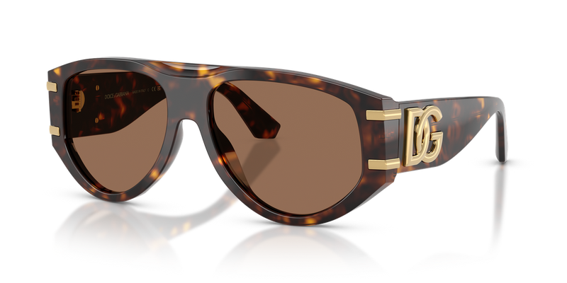 Dolce & Gabbana DG4499 in Havana / Dark Brown (502/73) - Alternate View