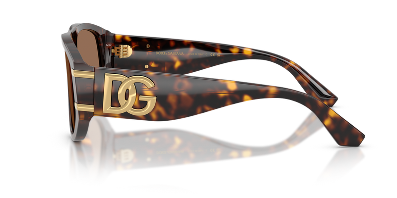 Dolce & Gabbana DG4499 in Havana / Dark Brown (502/73) - Alternate View