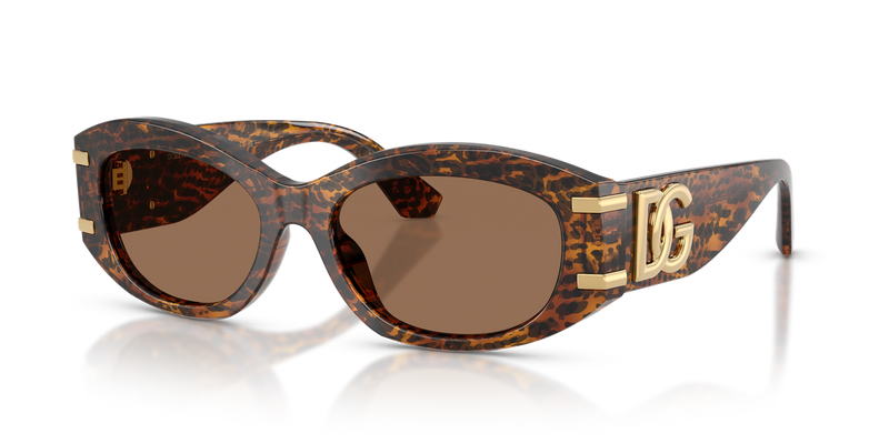Dolce & Gabbana DG4502 in Leo Transparent - Front View
