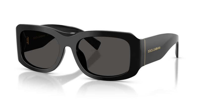 Dolce & Gabbana DG4503 in Black / Dark Grey (501/87) - Alternate View
