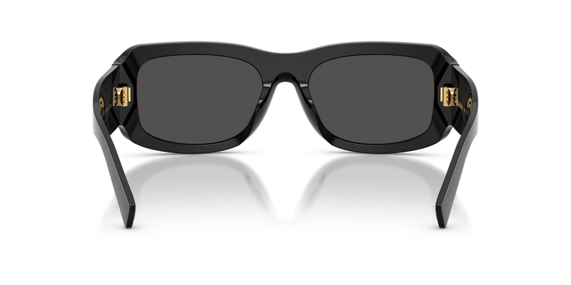 Dolce & Gabbana DG4503 in Black / Dark Grey (501/87) - Alternate View