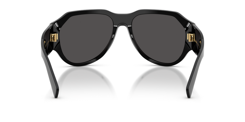Dolce & Gabbana DG4504 in Black / Dark Grey (501/87) - Alternate View