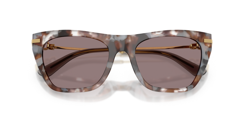 Dolce & Gabbana DG4511 in Havana Grey / Dark Purple (34457N) - Alternate View