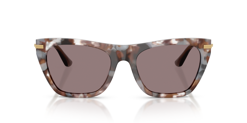Dolce & Gabbana DG4511 in Havana Grey / Dark Purple (34457N) - Alternate View