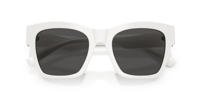 Dolce & Gabbana DG4512 in White - Side View