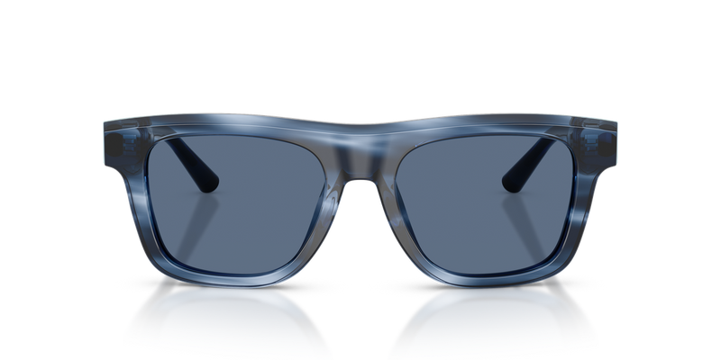 Dolce & Gabbana DG4521 in Striped Blue / Dark Blue (344880) - Alternate View
