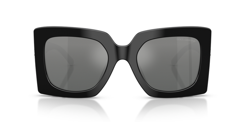 Dolce & Gabbana DG4525B in Black / Grey Mirror Silver Gradient (501/88) - Alternate View