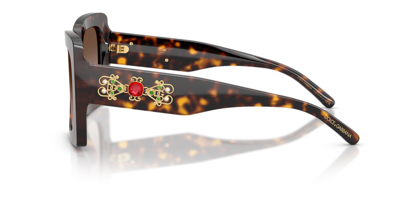 Dolce & Gabbana DG4525B in Havana / Gradient Brown (502/13) - Alternate View