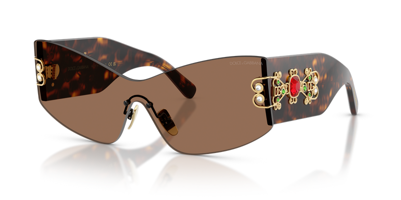 Dolce & Gabbana DG4526B in Havana / Dark Brown (502/73) - Alternate View