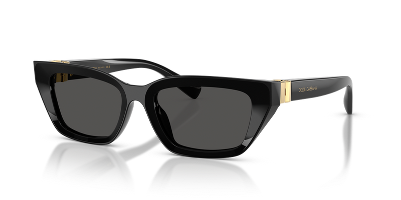 Dolce & Gabbana DG4532 in Black / Dark Grey (501/87) - Alternate View