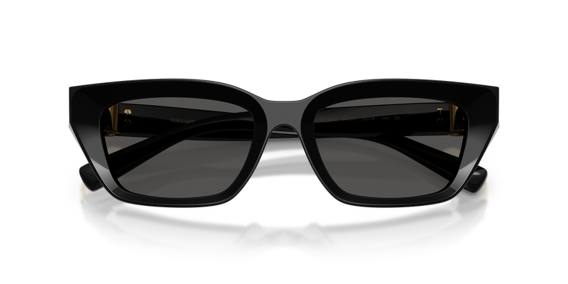 Dolce & Gabbana DG4532 in Black / Dark Grey (501/87) - Alternate View