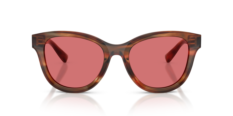 Dolce & Gabbana DG4533 in Striped Brown / Red (322175) - Alternate View