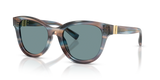 Striped Blue / Teal Blue (344880)