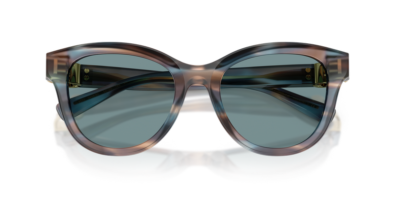 Dolce & Gabbana DG4533 in Striped Blue / Teal Blue (344880) - Alternate View