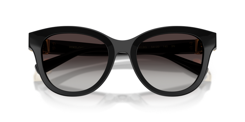 Dolce & Gabbana DG4533 in Black / Grey Gradient (501/8G) - Alternate View