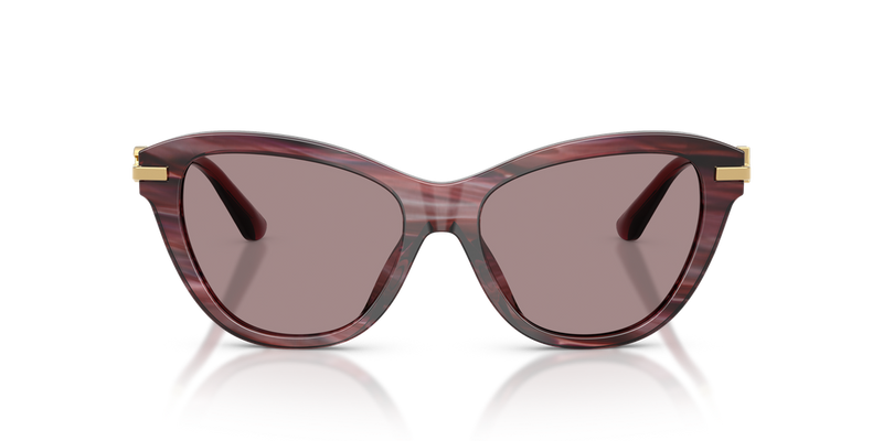 Dolce & Gabbana DG4534 in Striped Violet / Violet (3474LA) - Alternate View