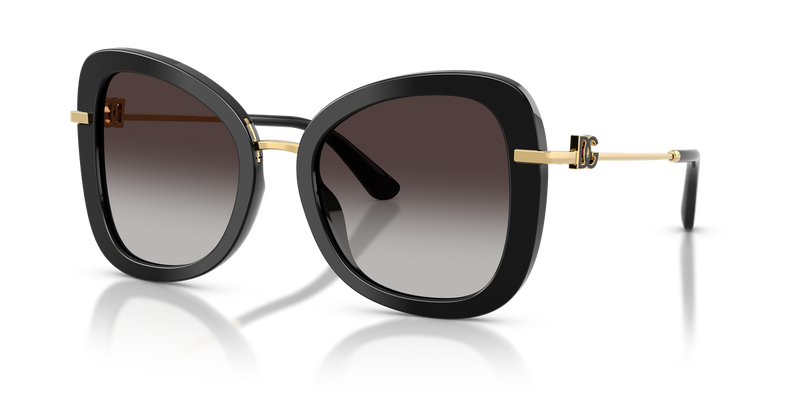 Dolce & Gabbana DG4535 in Black / Grey Gradient (501/8G) - Alternate View