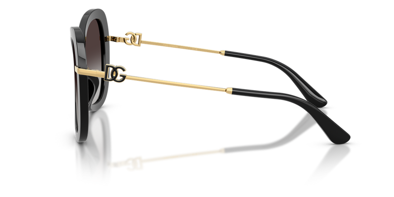 Dolce & Gabbana DG4535 in Black / Grey Gradient (501/8G) - Alternate View