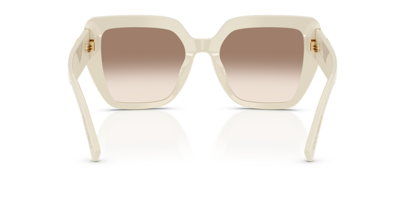 Dolce & Gabbana DG4538 in Cream / Clear/Brown/Silver (331294) - Alternate View