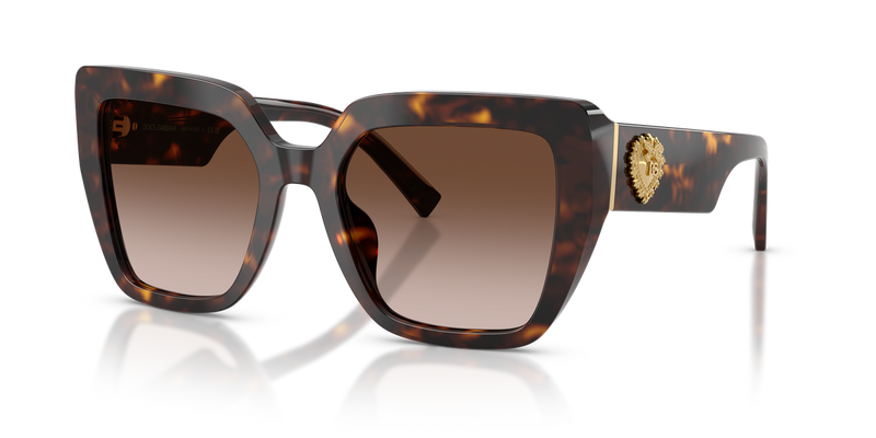 Dolce & Gabbana DG4538 in Havana / Gradient Brown (502/13) - Alternate View