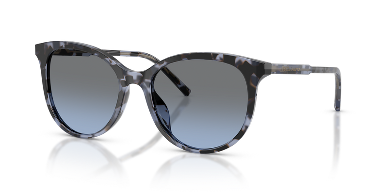 Dolce & Gabbana DG4540 in Blue Havana / Blue Gradient (34438F) - Front View
