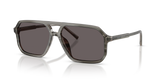 Grey On Striped Grey / Black Smoke (347987)