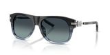 Gradient Striped Blue / Blue Gradient (348519)