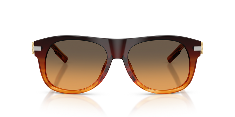 Dolce & Gabbana DG4546 in Gradient Brown / Orange Gradient Light Green (348618) - Alternate View