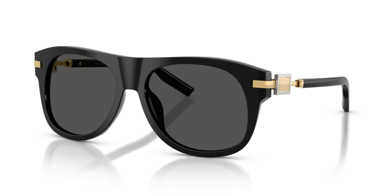Dolce & Gabbana DG4546 in Black / Dark Grey (501/87) - Alternate View