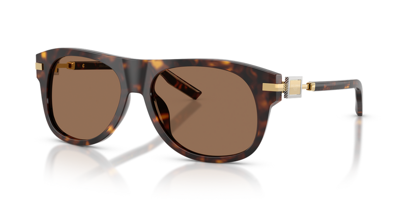 Dolce & Gabbana DG4546 in Havana / Dark Brown (502/73) - Alternate View