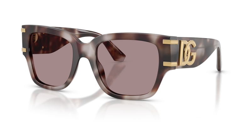 Dolce & Gabbana DG4563 in Violet Havana - Alternate View