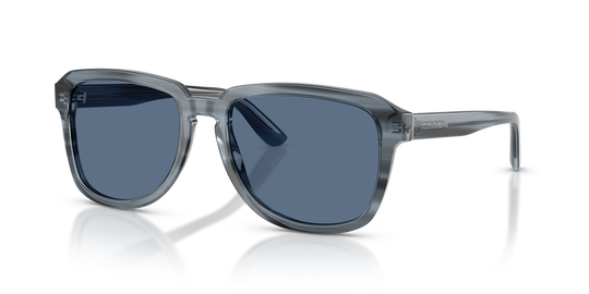 Dolce & Gabbana DG4566 - Transparent Blue On Striped Blue / Blue (348280)