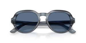 Transparent Blue On Striped Blue / Blue (348280)