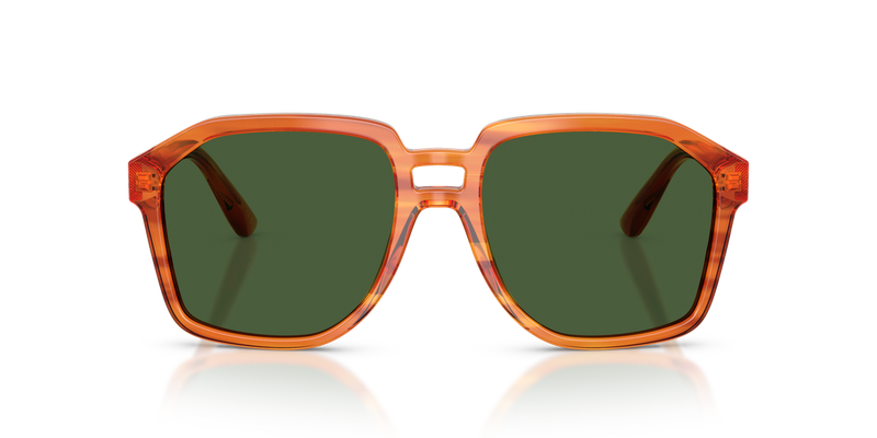 Dolce & Gabbana DG4568 in Transparent Camel On Striped Ginger - Alternate View