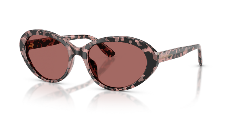 Dolce & Gabbana DG4570 in Pink Havana - Alternate View