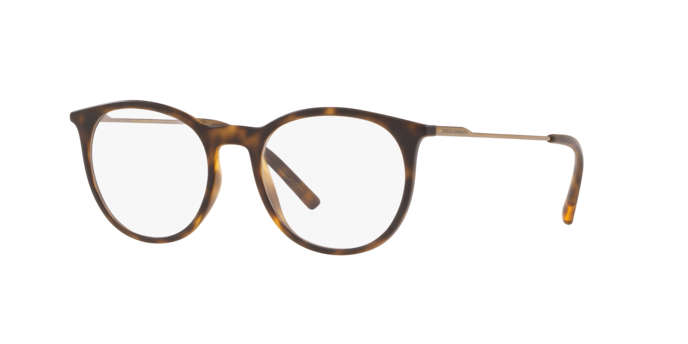 Dolce & Gabbana DG5031 in Matte Havana / Demo Lens (1935) - Front View