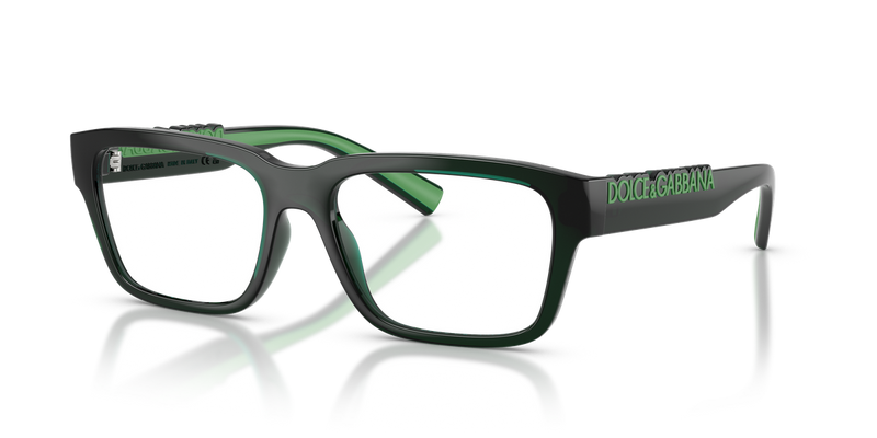 Dolce & Gabbana DG5112 in Transparent Green / Demo Lens (3008) - Alternate View