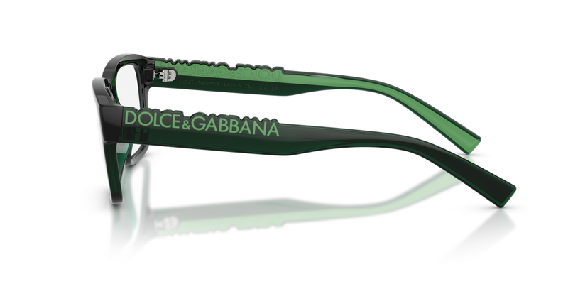 Dolce & Gabbana DG5112 in Transparent Green / Demo Lens (3008) - Alternate View