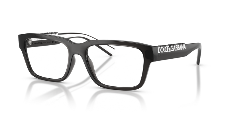 Dolce & Gabbana DG5112 in Transparent Dark Grey / Demo Lens (3160) - Alternate View