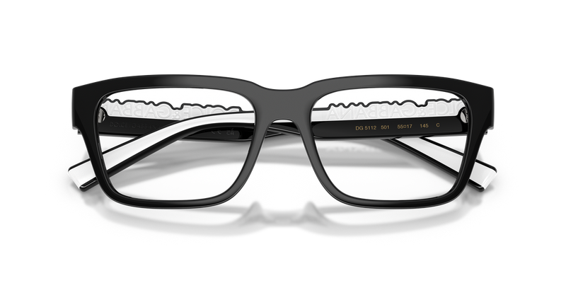 Dolce & Gabbana DG5112 in Black / Dark Grey (501) - Alternate View