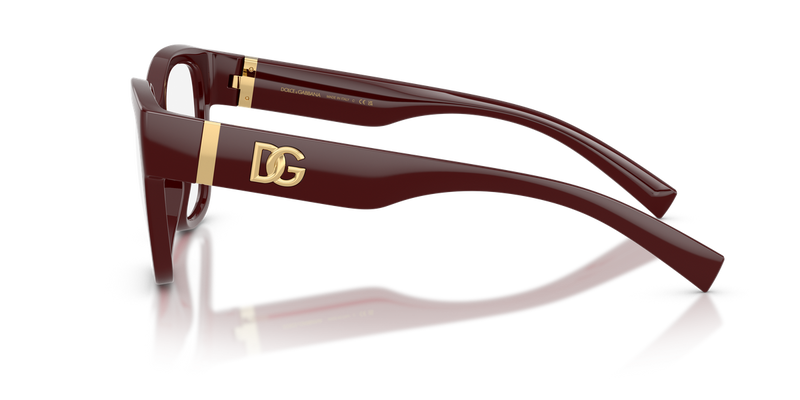 Dolce & Gabbana DG5115 in Bordeaux / Demo Lens (3091) - Back View